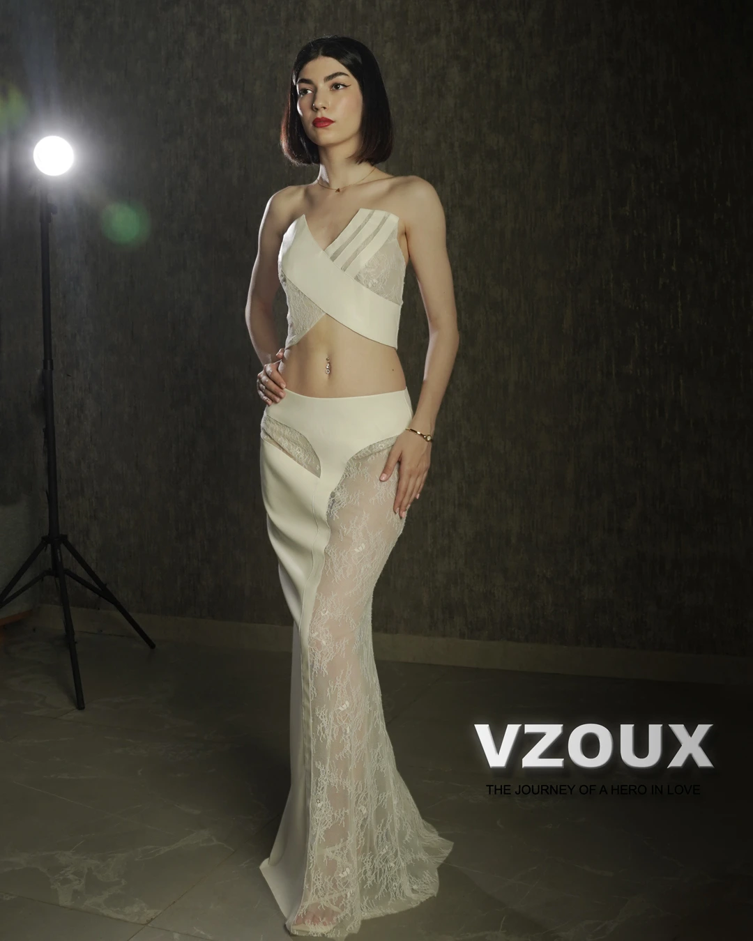 zohreh sohani vzoux designer white party design custome girl woman models