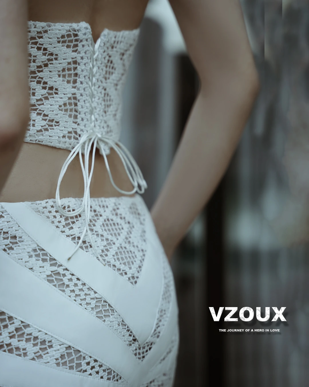 white party design custome girl woman models lace leather 