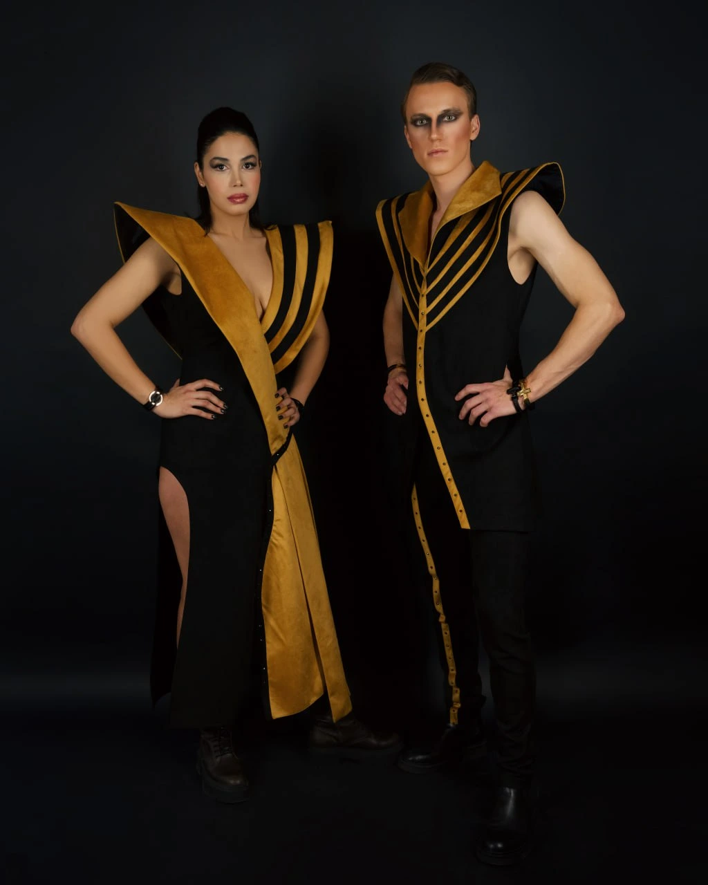 zohreh sohani vzoux designer shimmer collection party design custome girl woman models