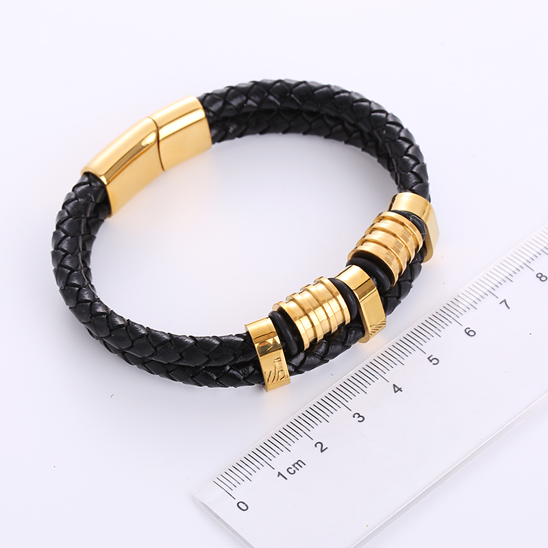 Bafran Double Loops Designer Bracelet
