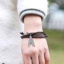 Kolowr Hand-woven Ethnic Leather Bracelet