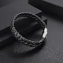 
Rasht Leather Braided Bracelet