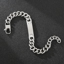 Masal Chain Geometric Men's Bracelet